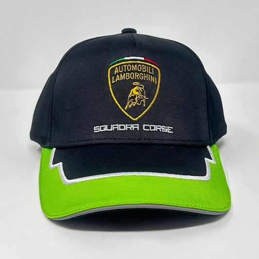 Automobili Lamborghini Squadra Corse Gorro Niño Negro