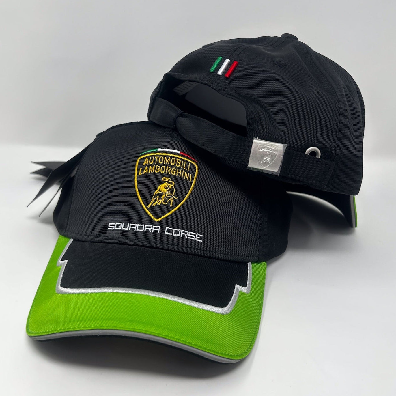 Automobili Lamborghini Squadra Corse Kids Hat Black