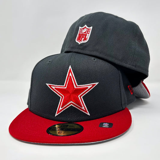 59Fifty Dallas Cowboys 2T Color Pack Gray/Red