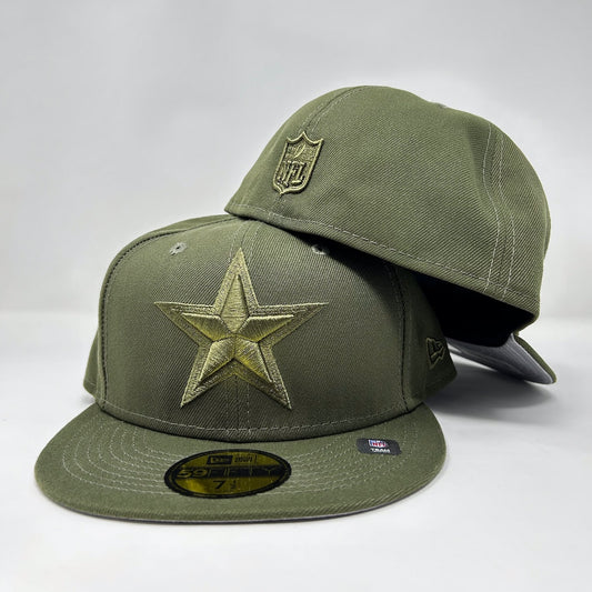 59Fifty Dallas Cowboys Color Pack Olive