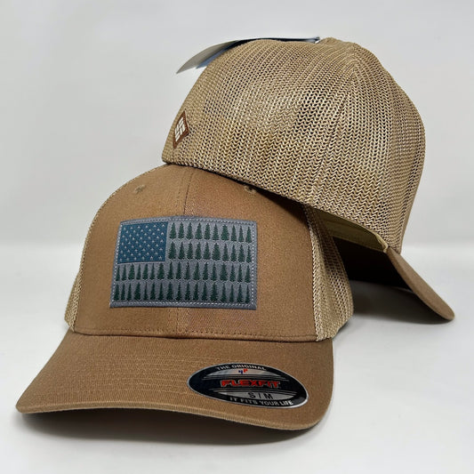 Columbia Mesh Cap Brown/Tan