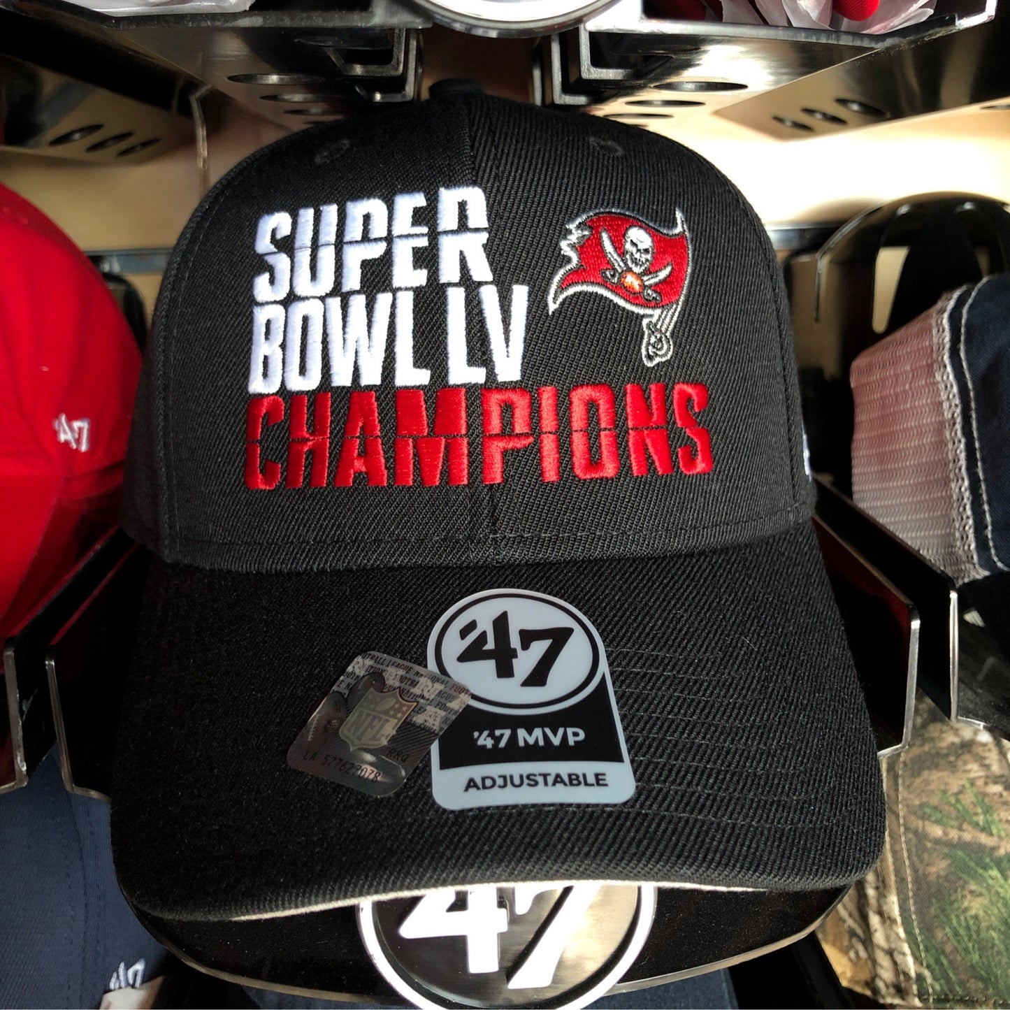 SUPERBOWL LV CHAMPIONS BUCCANEERS - Cardo Caps