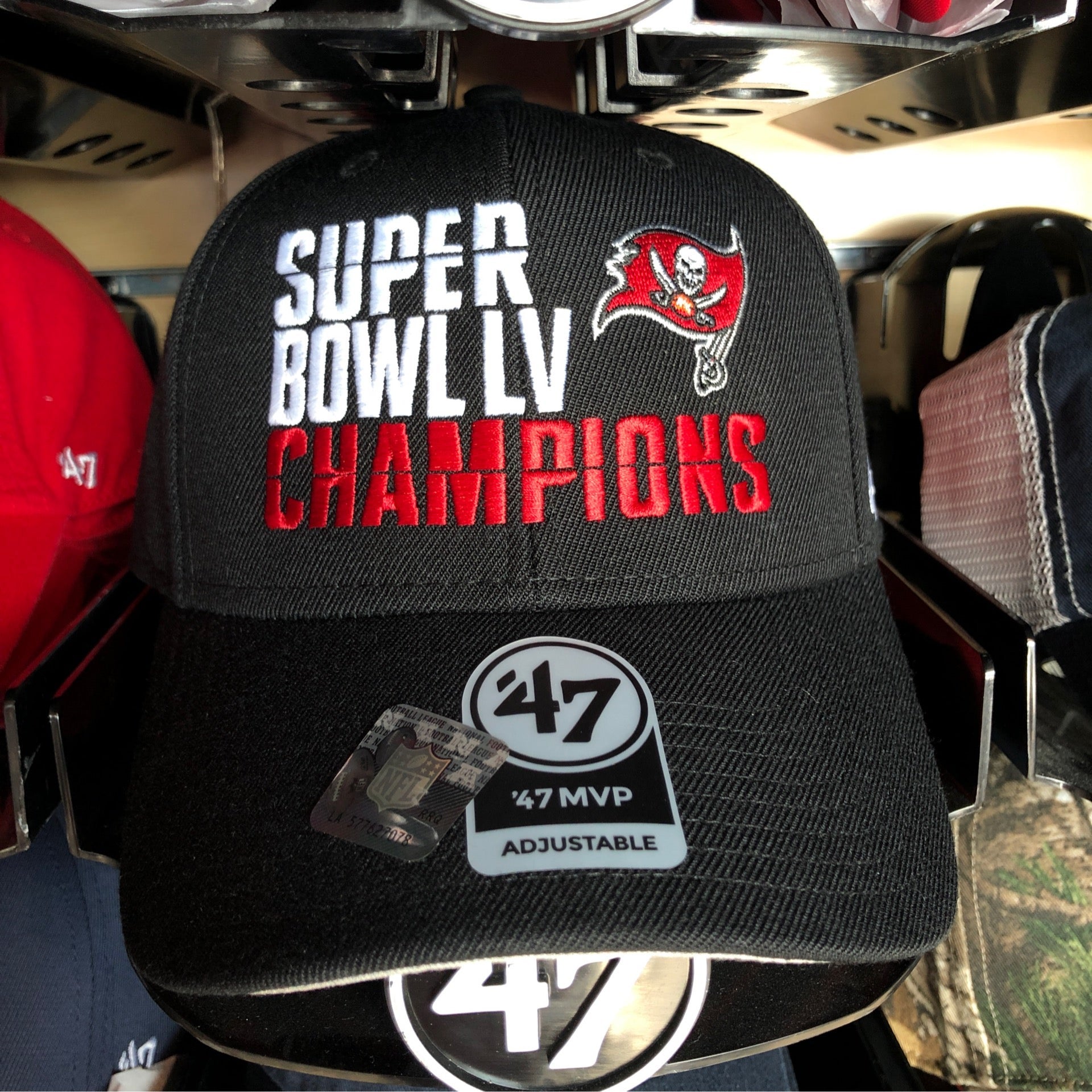 SUPERBOWL LV CHAMPIONS BUCCANEERS - Cardo Caps