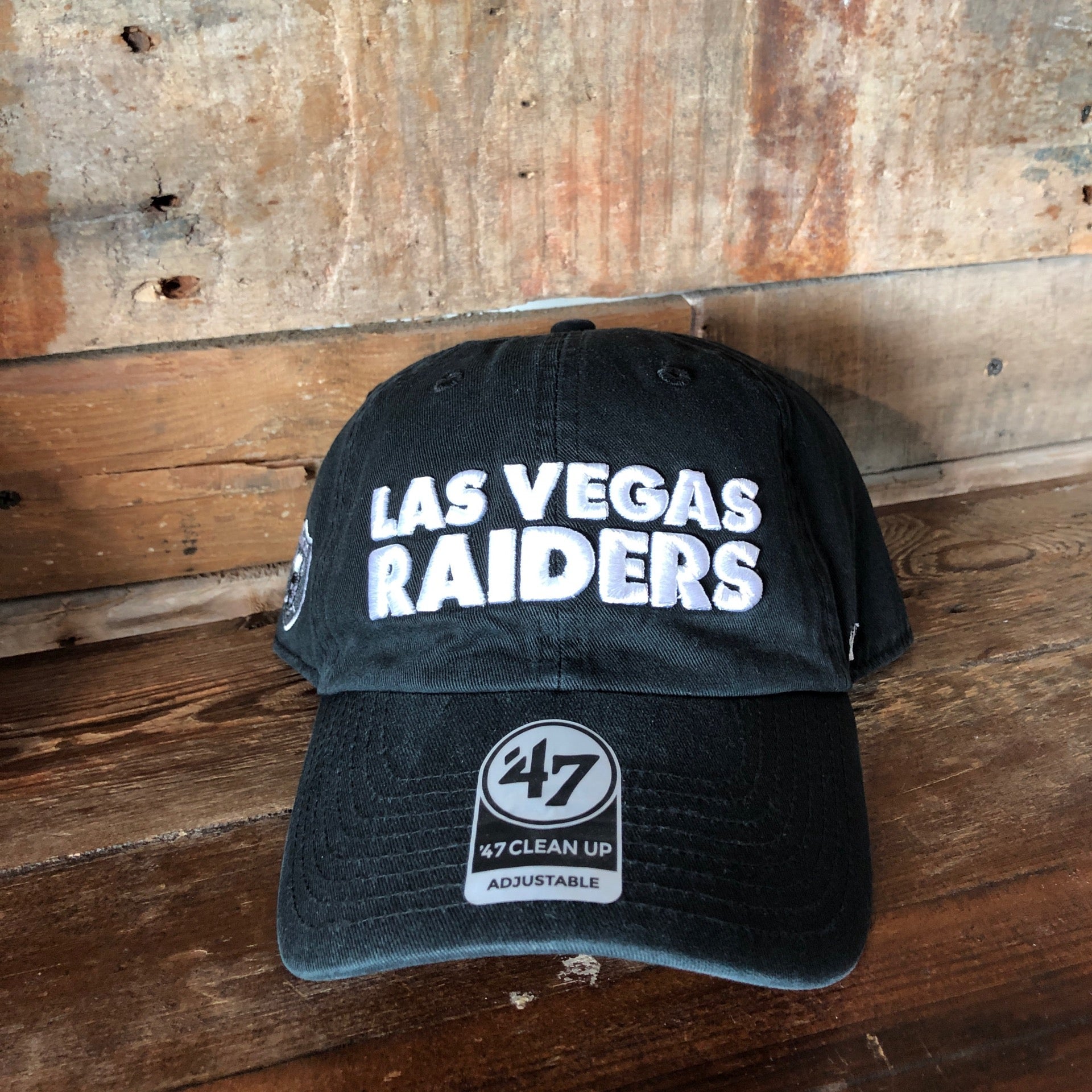 LAS VEGAS RAIDERS CLEAN UP BLK - Cardo Caps