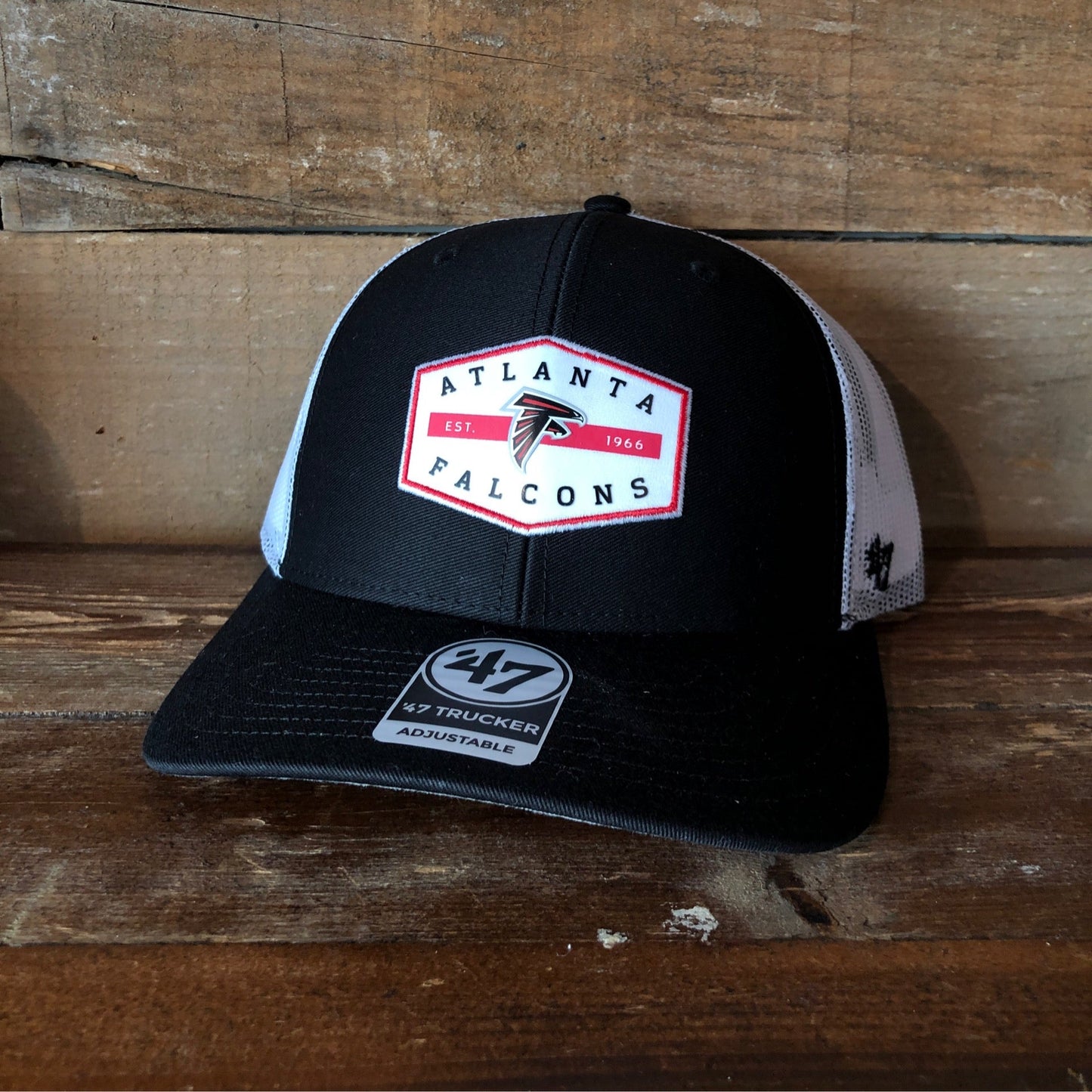 ATLANTA FALCONS BLACK 47 TRUCKER - Cardo Caps