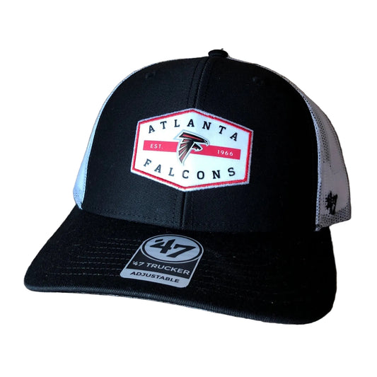 ATLANTA FALCONS BLACK 47 TRUCKER - Cardo Caps