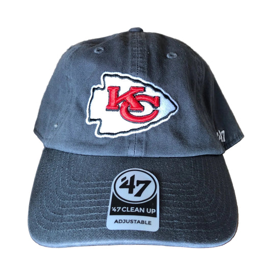 KANSAS CITY CHIEFS CLEAN UP GREY - Cardo Caps