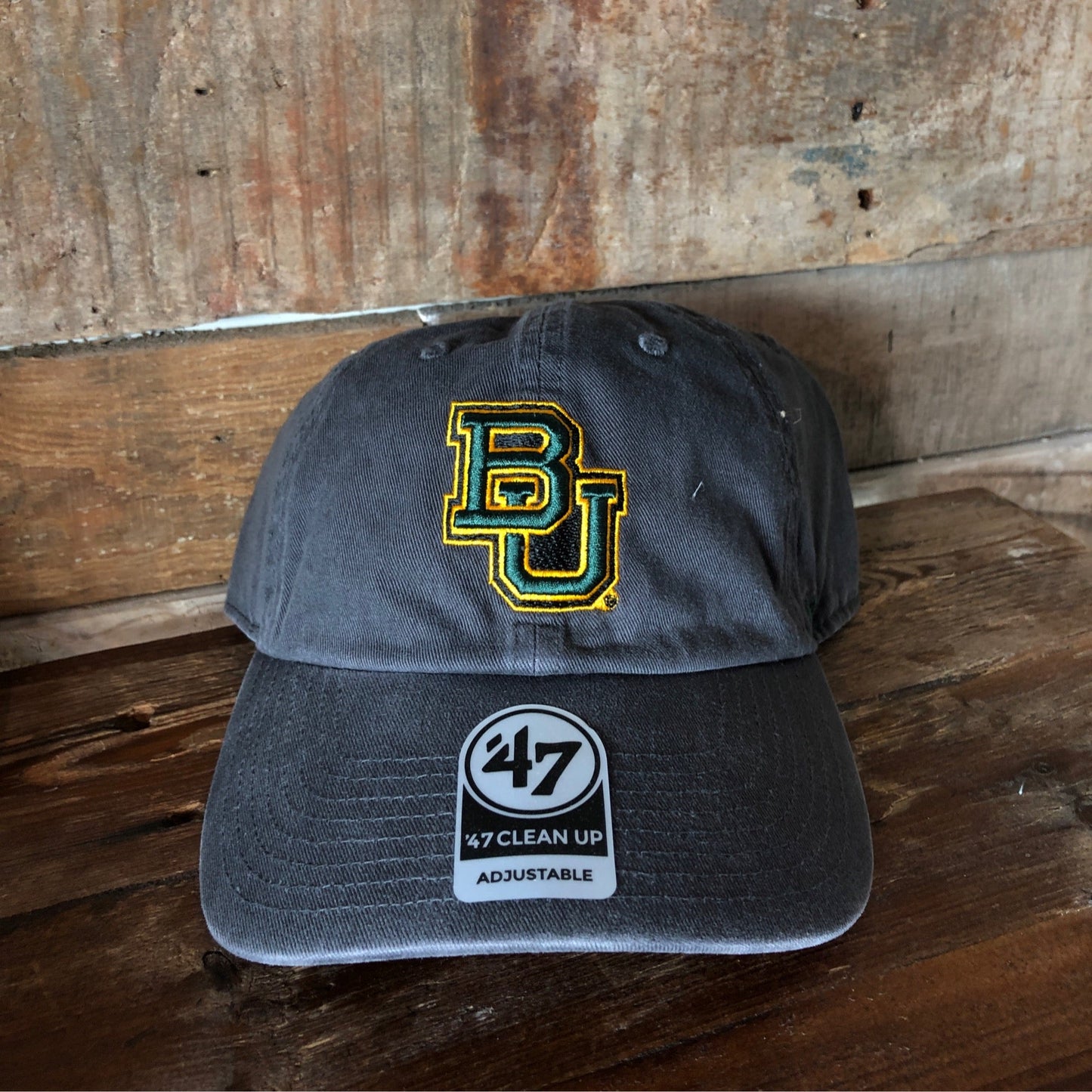 BAYLOR U BEARS CLEAN UP GREY - Cardo Caps