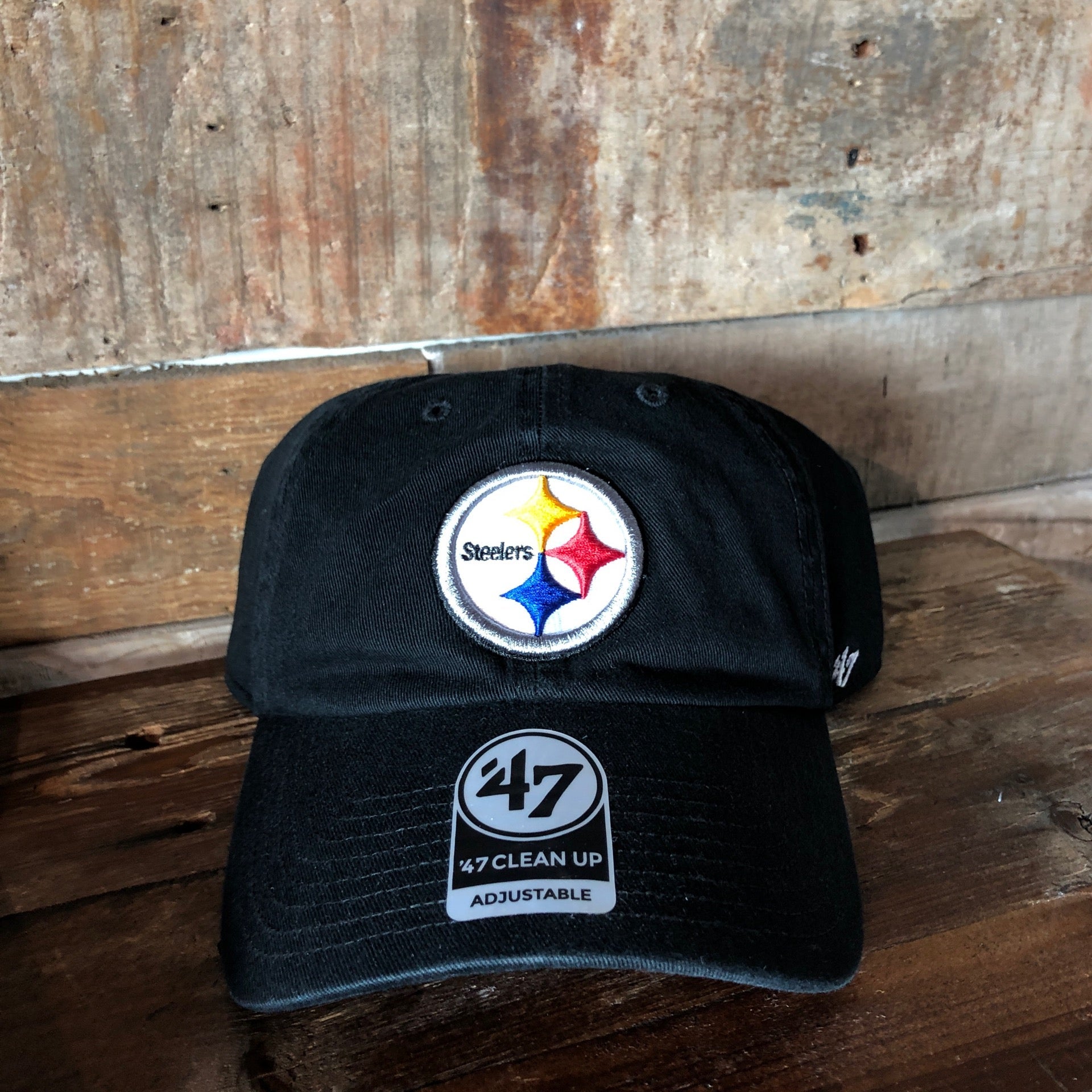 PITTSBURGH STEELERS CLEAN UP BLACK - Cardo Caps