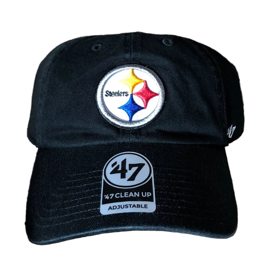 PITTSBURGH STEELERS CLEAN UP BLACK - Cardo Caps
