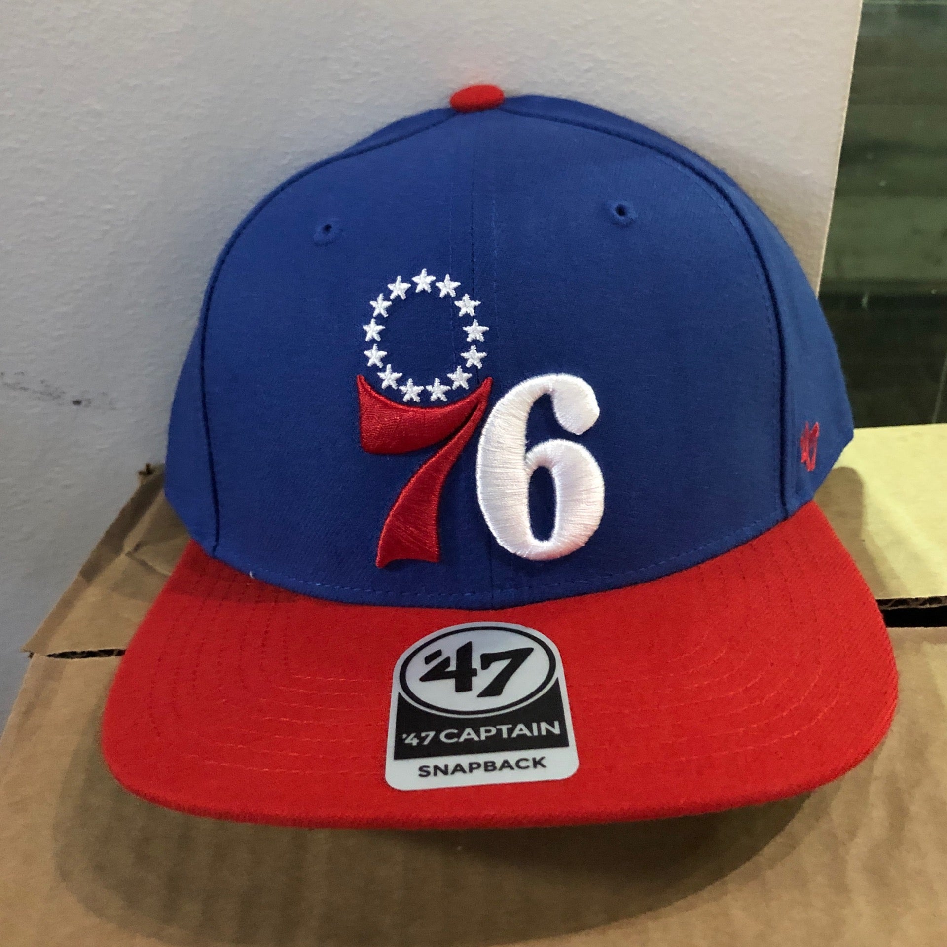 Philadelphia 76Ers No Shot Two Tone ‘47 Captain - Cardo Caps
