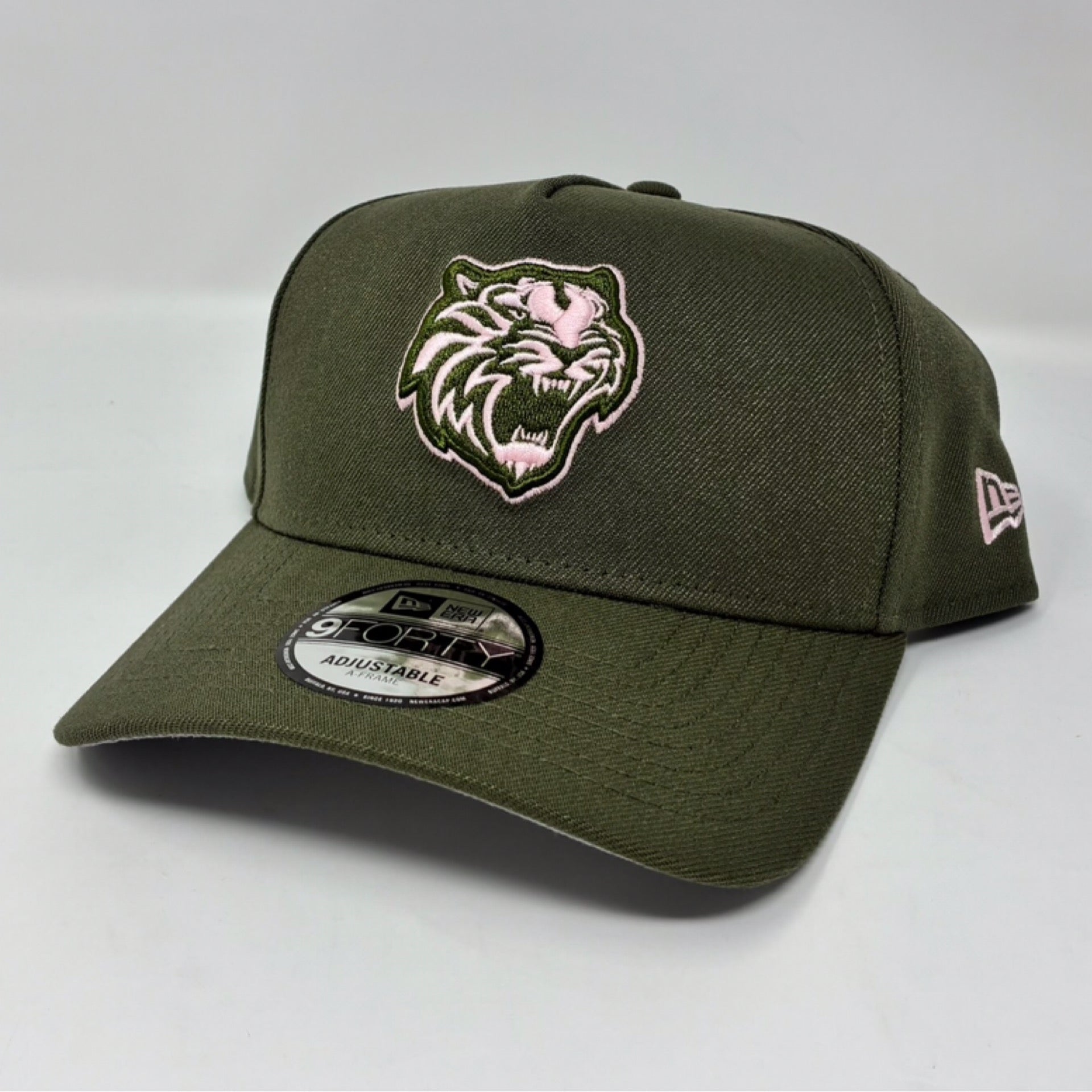 9Forty Tigres de Quintana green/pink - Cardo Caps