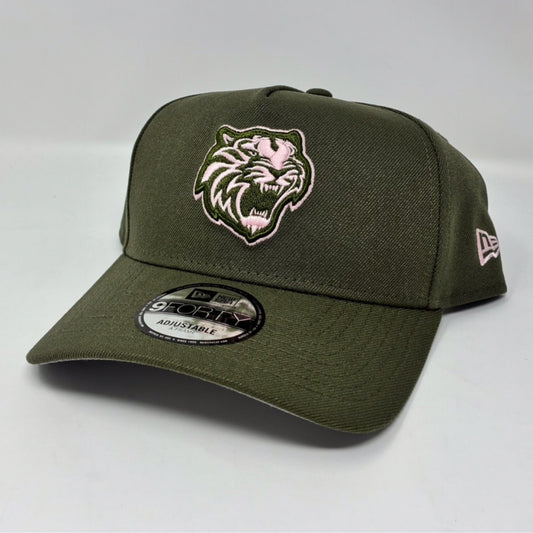 9Forty Tigres de Quintana green/pink - Cardo Caps