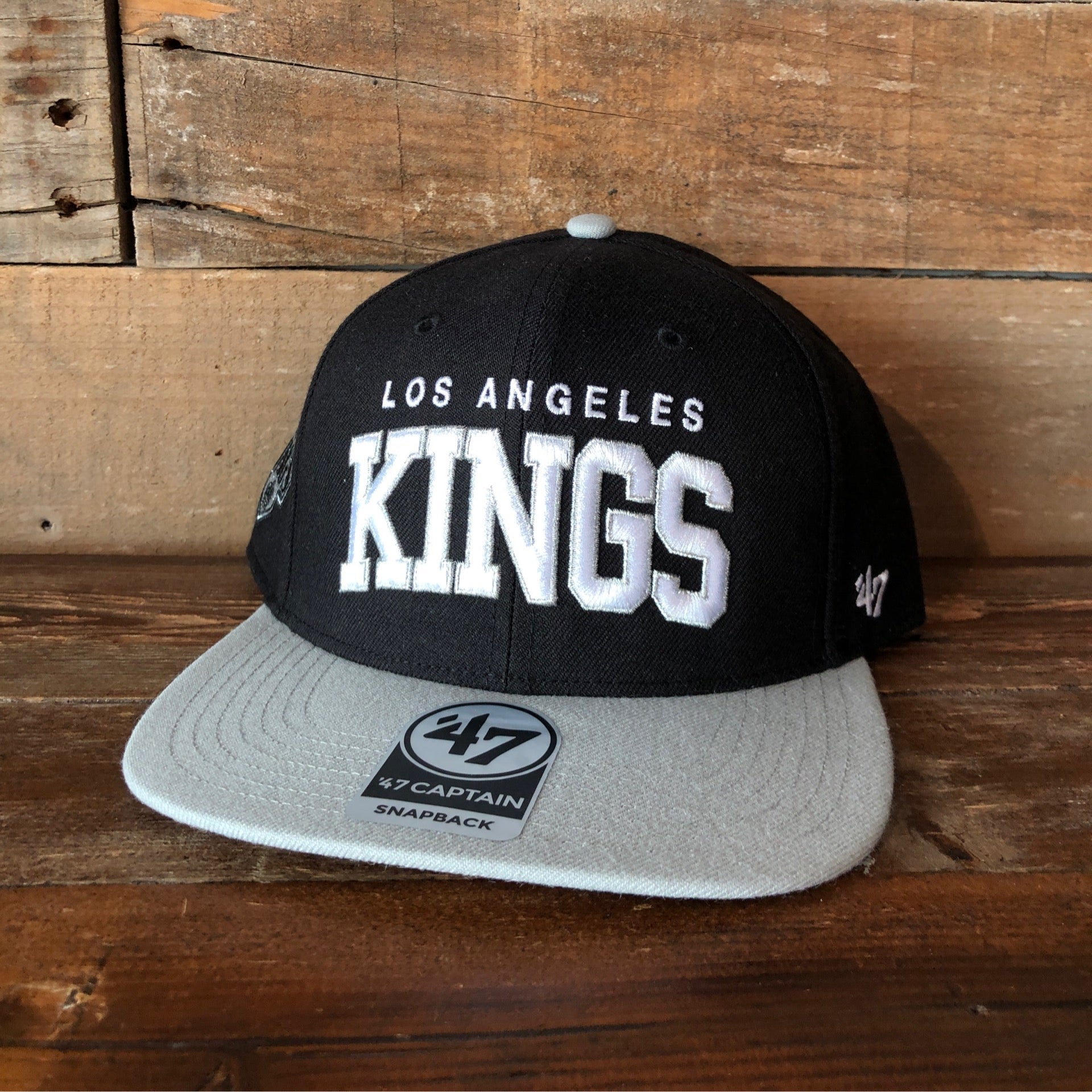 Los Angeles Kings Vintage Black '47 Captain Cap - Cardo Caps