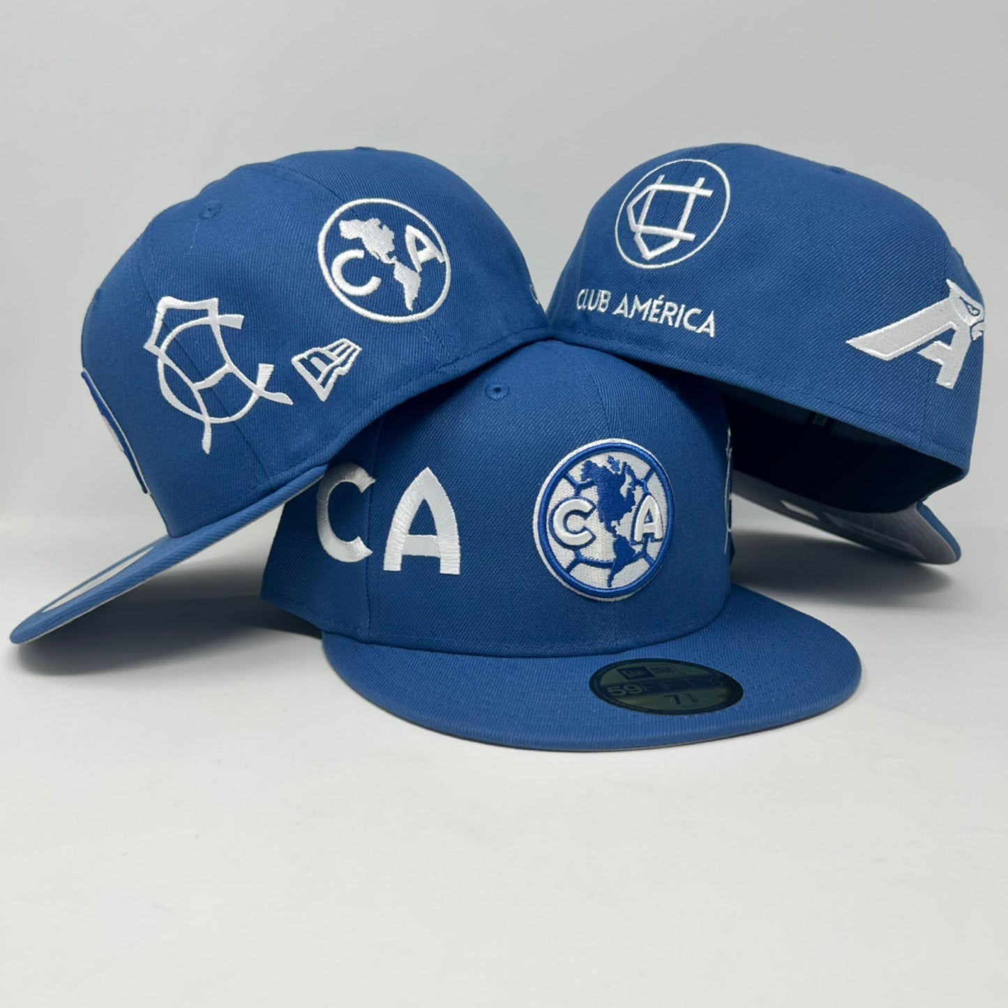 59Fifty New Era Liga MX Club America Indigo - Gray UV - Cardo Caps
