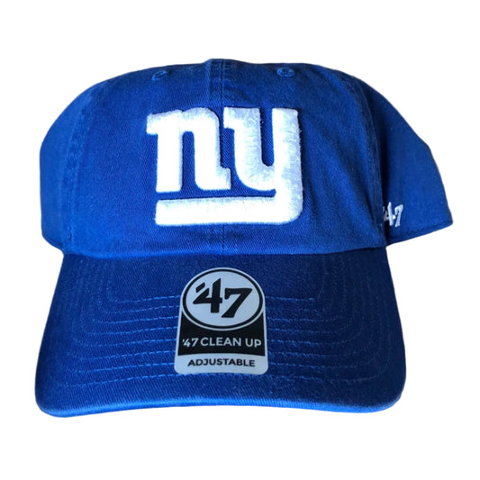 NEW YORK GIANTS CLEAN UP ROYAL BLUE - Cardo Caps