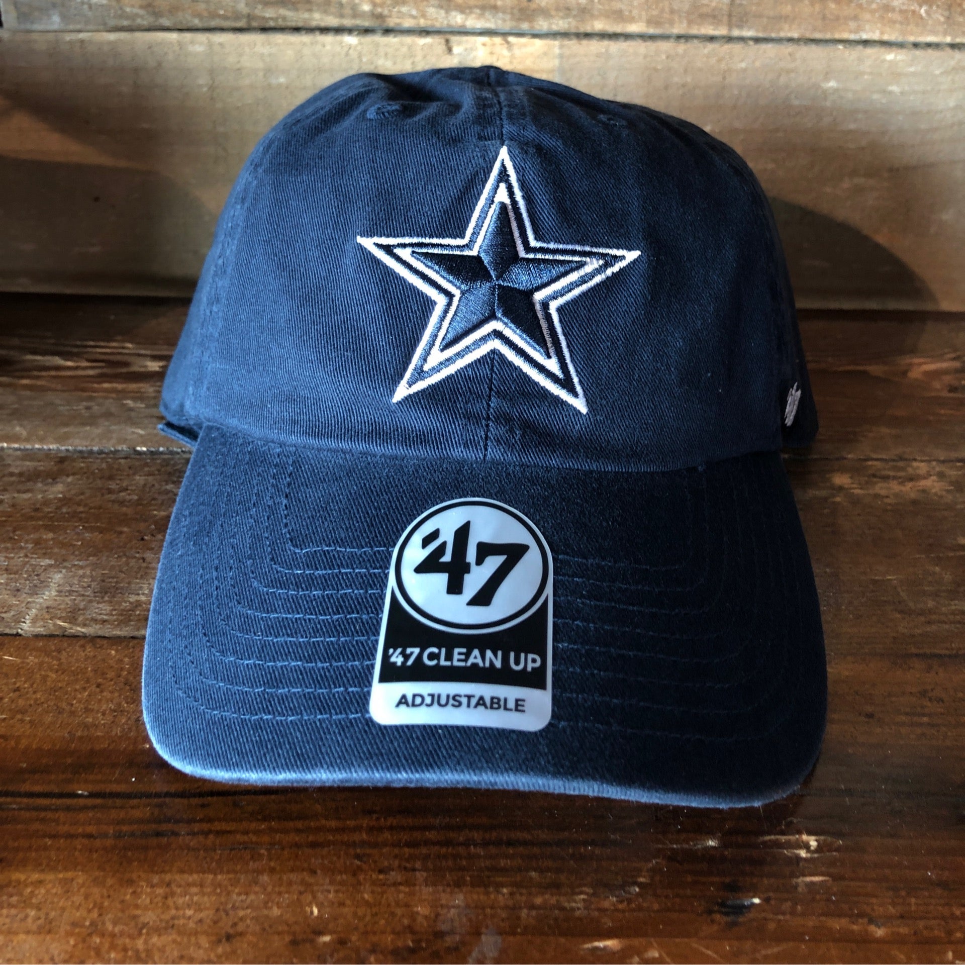 DALLAS COWBOYS NAVY 47 CLEAN UP OSFA - Cardo Caps