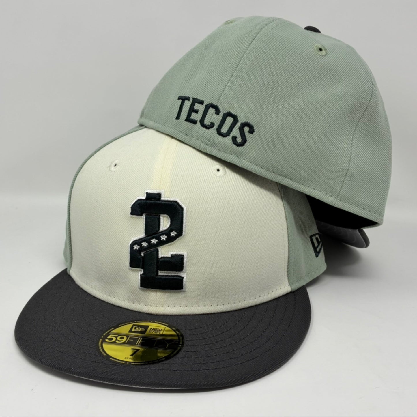 59Fifty 2L Tecos LMB White/Mint- Grey UV - Cardo Caps